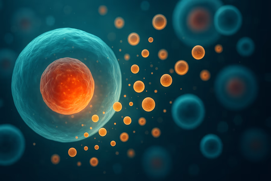 Exosomen - Symbolbild